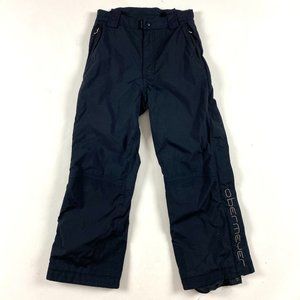 Obermeyer Snow Pants Ski Snowboard Juniors Size 14 Black Nylon